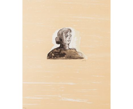 δ Henry Moore (1898-1986)Creole Lady (Cramer 321)Lithograph printed in colours, 1973, initialled in pencil, numbered from the