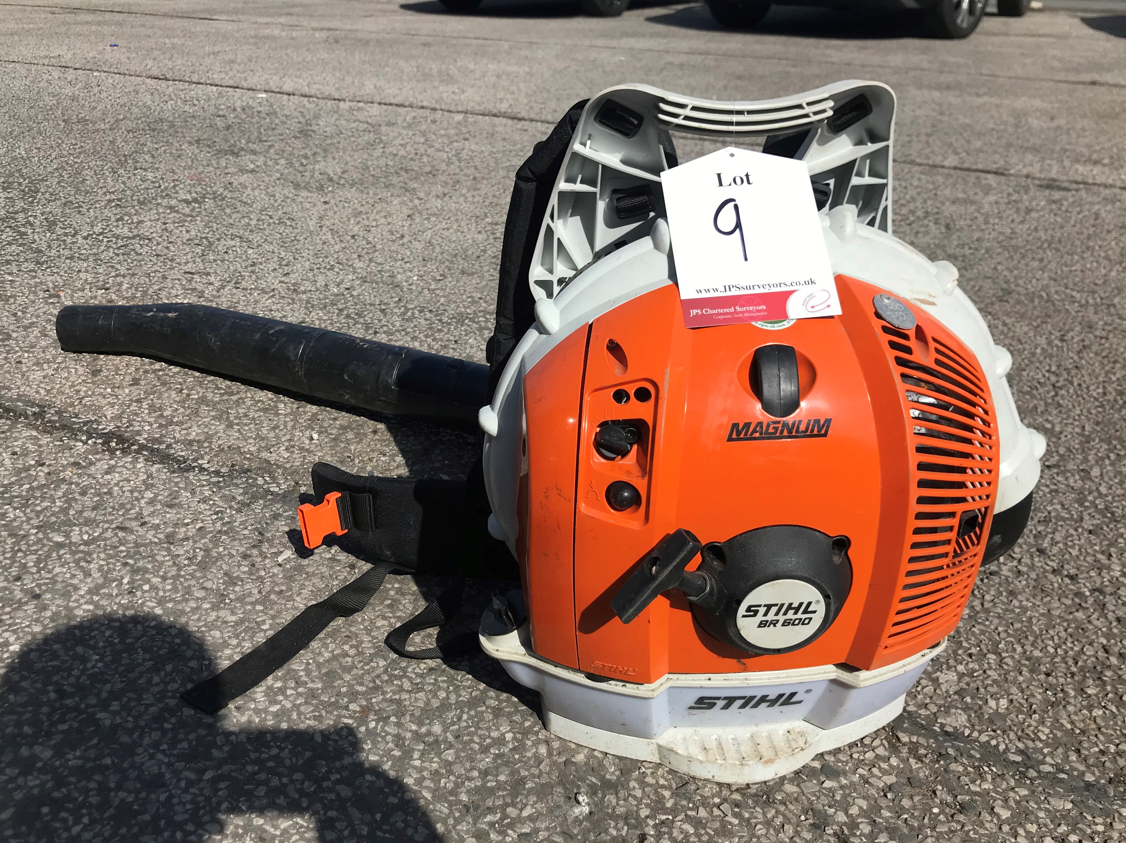 Stihl BR600 Backpack Leaf-Blower Model: BR600 Serial No: 506238343 YOM ...