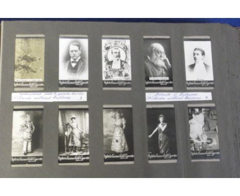 Cigarette cards, Ogden's, Guinea Gold, vintage slot-in London Cigarette card album containing a collection of 450+ cards from