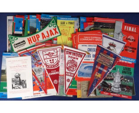 Football programmes etc, a collection of Big Match programmes (approx. 40), 1960/70's including FA Cup Finals 67, 70, plus Da