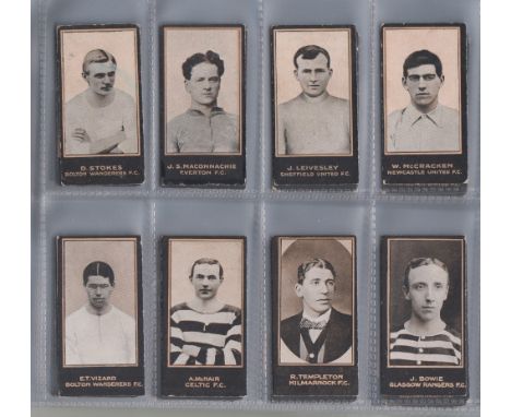 Cigarette cards, Smith's, Footballers (titled), (set 150 cards, mixed backs, dark &amp; light blue) (fair/gd)