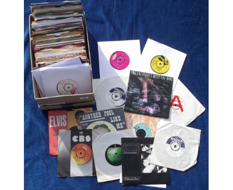 Vinyl Records, approx. 100 7" vinyl records, mostly 1960s/1970s, many with company sleeves, including demo discs, some duplic