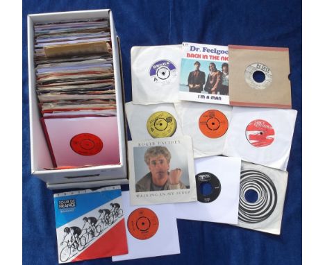 Vinyl Records, approx. 120 7" vinyl records, many 1960s/1970s, many with company sleeves, including demo discs, some duplicat