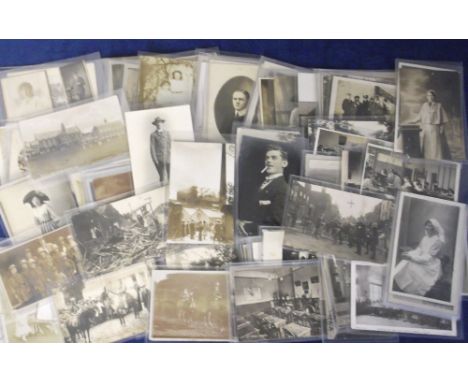 Postcards, Rossiter Family, Cholwell Farm, Woolston, Devon, original collection of approx. 110 cards (removed from distressed