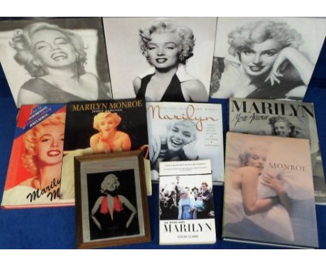 Entertainment, Marilyn Monroe, selection of modern memorabilia inc. 3 of 11" x 11" canvas prints, 6 calendars (2 unopened), 7