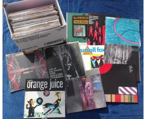 Vinyl Records, a selection of 50+ albums and 12" singles, to include demo discs, some duplication, various genres and artists