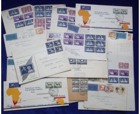 Postal History, South Africa, collection of 24 Postal Covers inc. some First Day issues, noted Royal Silver Wedding 26 April 