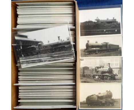 Postcards etc, Railway Engines, a collection of approx. 300 LMS Railway Engine cards, all divided by branches and many sub-di