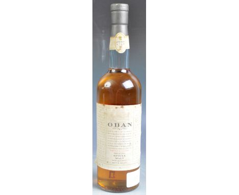 A single bottle of Oban Little Bay Of Caves 1794 Single Malt West Highland Malt Scotch Whisky.&nbsp; 43% 70cl. Good level to 