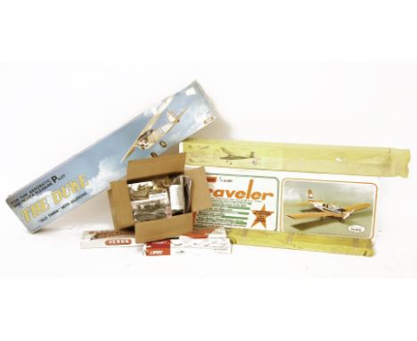 A quantity of model aircraft, to include a Grumman traveller, The General 'Aristocrat', a Davey Systems 'Heron', The Duke 'Ol