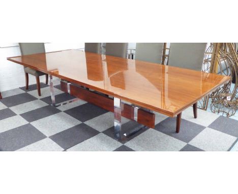 SARAH WARD 'THE CURVE' DINING TABLE, 300cm L x 120cm W x 72cm H.