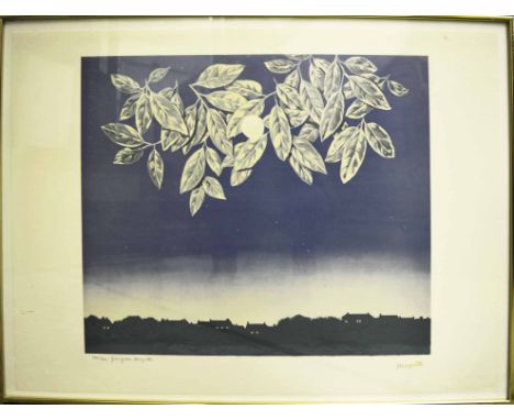RENÉ MAGRITTE 'La page blanché', 1979, photo-lithograph in colours, from 'La philosophie et la peinture de René Magritte', st