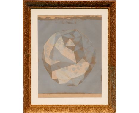 LYNN CHADWICK 'Moon in Alabama', 1976, lithograph on paper, handsigned, number edition: 65, 65cm x 53cm, framed and glazed.  