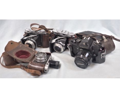 A BALDA PRONTOR CAMERA a Nikkormat and other items