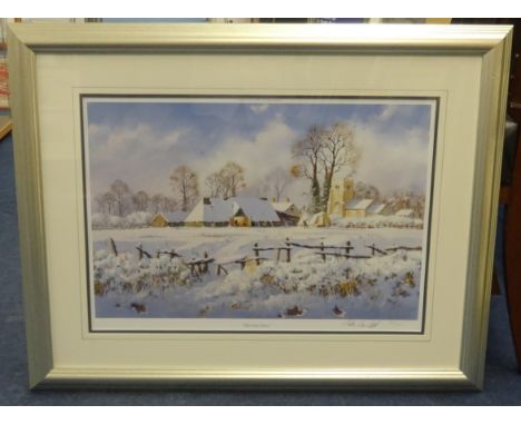 Peter Cosslett 'First Snow' limited edition print No 760/850.