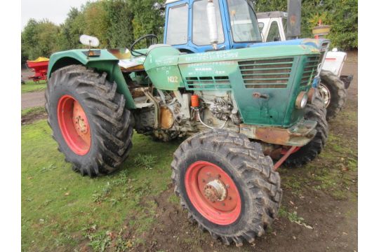 Deutz D6006 4wd 4cylinder Diesel Tractor Serial No 23277539 Hours 1337 Sitting On 15x30 Rear