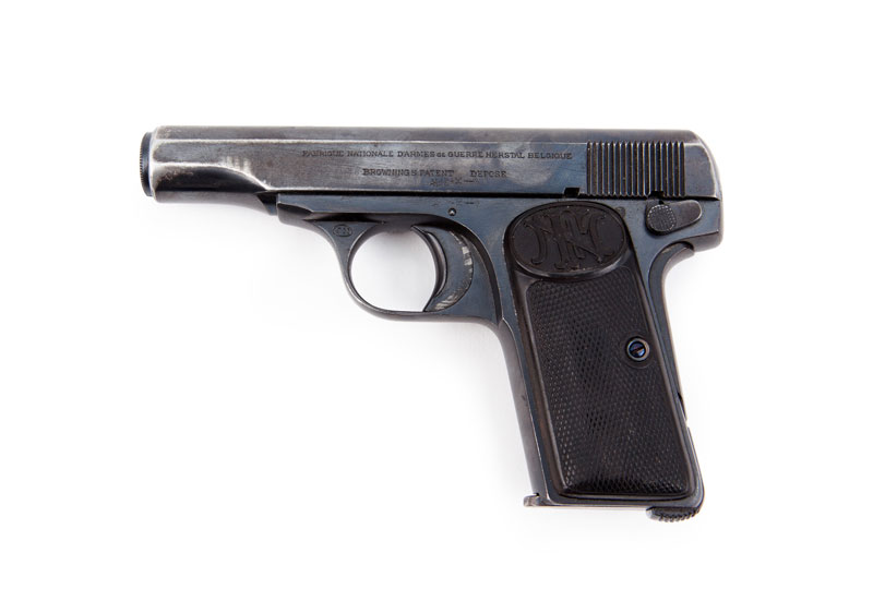 Pistolet Browning 1910, par F.N. Herstal - Belgique, cal. 7.65, n° de ...