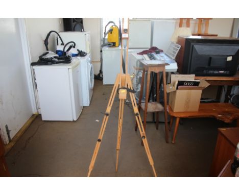 A large artists easel