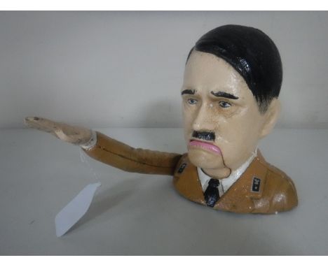 A cast iron novelty Hitler nutcracker 