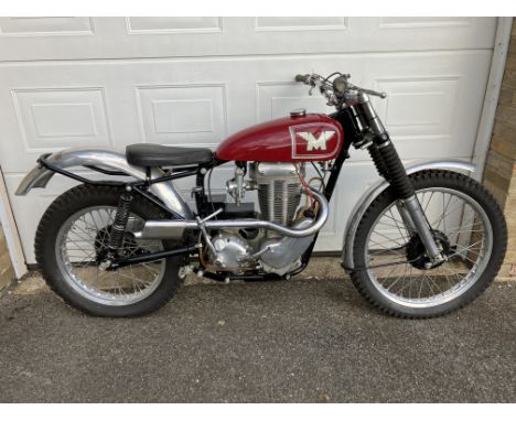 1964 Matchless 348cc G3C TrialsRegistration no. 2767 DFrame no. 10855Engine no. G3/4824 (see text)Using models based on the w