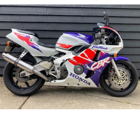 The Andy Chapman Collectionc.1994 Honda 399cc CBR400RR FireBladeRegistration no. S762 WNMFrame no. NC29-1102802Engine no. to 