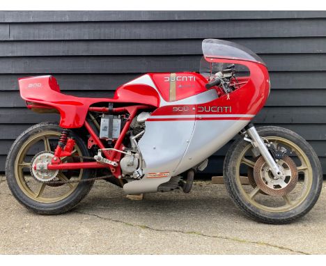 The Andy Chapman Collectionc.1974 Ducati 900cc 'NCR Replica' ProjectRegistration no. YEL 554SFrame no. DM860SS 087883 (see te