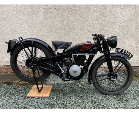 1932 Coventry Eagle 196cc Wonder H22Registration no. HE 5753Frame no. Not VisibleEngine no. XZA 6913The Coventry Eagle range 