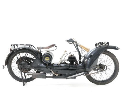 1924 Ner-A-Car 350ccRegistration no. RL 120Frame no. 4655Engine no. PB 1443Invented by American Carl A Neracher in 1919, the 
