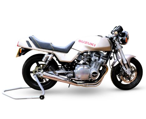 1982 Suzuki  GSX1100ERegistration no. WPC 439XFrame no. GSX110X-532047Engine no. GS110X-150358Suzuki's first multi-cylinder f