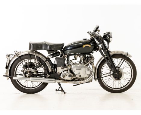 From the collection of noted collector, the late Ken Senior1951 Vincent 499cc Comet Series CRegistration no. LXX 572Frame no.
