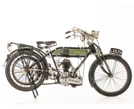 Property of a deceased's estate1913 Precision 500cc 4hpRegistration no. L 2070Frame no. 36 (in logbook)Engine no. 9230 and 92