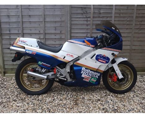 1986 Honda NS400RRegistration no. C94 BORFrame no. NC19-2002608Engine no. NC19E-2003024Multi-cylinder two-stroke Grand Prix r