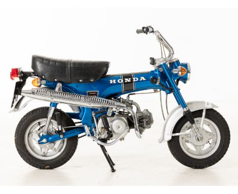 The Robin Spring Collectionc.1975  Honda 72cc ST70Registration no. not registered Frame no. ST70-148873 Engine no. ST70E-1441