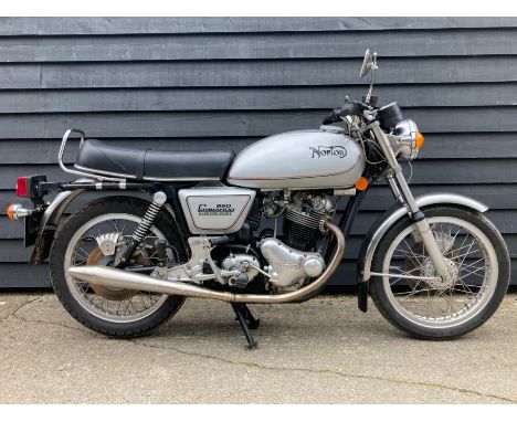 The Andy Chapman Collection1976 Norton Commando 850 MkIII Electric StartRegistration no. KKF 70PFrame no. 850 334491Engine no