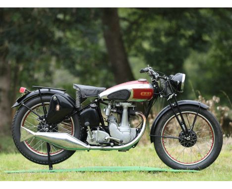 c.1939 BSA 250cc B21 De-LuxeRegistration no. not registeredFrame no. none visibleEngine no. KB21.671During the 1930s BSA conc