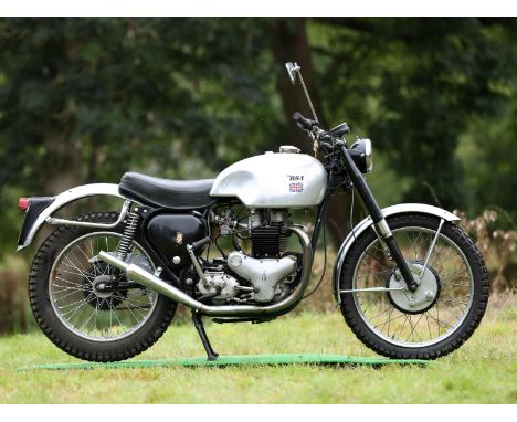 1960 BSA 650cc A10 'ISDT Replica'Registration no. XOR 893Frame no. GA7.4803Engine no. DA10 10116 (see text)Although far too h