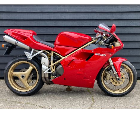 The Andy Chapman Collection2000  Ducati 748S BipostoRegistration no. W347 PBTFrame no. ZDMH300AAYB002550 Engine no. ZDM748W4*