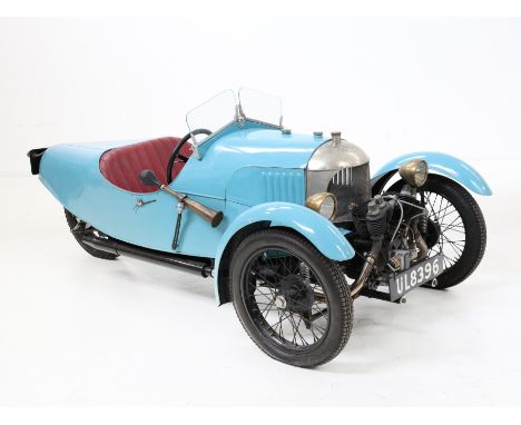 1929 Morgan-JAP Aero Three-wheelerRegistration no. UL 8396Frame no. 1313A and 888Engine no. KTW/C 16702/S•An older restoratio
