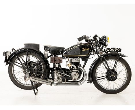 The Robin Spring Collection1938 Velocette 249cc GTPRegistration no. DVO 699Frame no. GB6601Engine no. GB6634The first machine