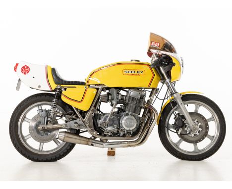 1976 Seeley-Honda 736ccRegistration no. MLP 459P (see text)Frame no. SH7-622F and MAY 77Engine no. CB750E-2428678Colin Seeley