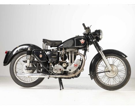 1953 Matchless 348cc G3L Registration no. 437 XUSFrame no. A783SEngine no. 53/G3L20436Weighing as much as the 500cc model fro