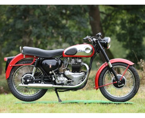 c.1958 BSA  646cc Super RocketRegistration no. not registeredFrame no. FA7.2875Engine no. CA10R 6809 HHC'The Super Rocket has
