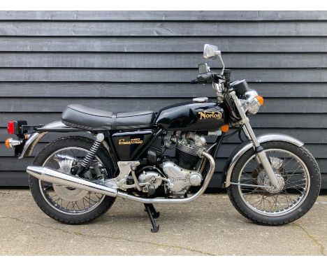 The Andy Chapman Collectionc.1975 Norton Commando 850 MkIIIRegistration no. OAJ 211PFrame no. 850 F132052 and 331281 (see tex