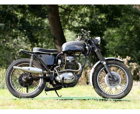 c.1969 BSA 440cc B25 Starfire Special ProjectRegistration no. YMM 171GFrame no. CC14105 B25S (see text)Engine no. BC11649 B44