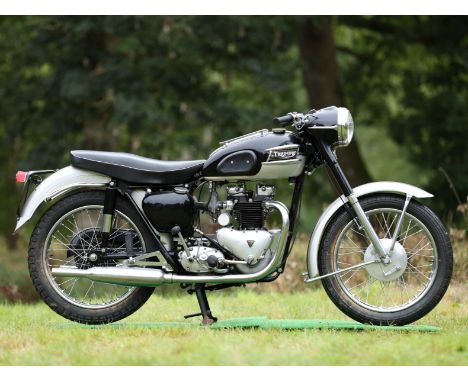 c.1956 Triumph 650cc ThunderbirdRegistration no. not registeredFrame no. 08810 Engine no. 6T 08810Always a step ahead of thei