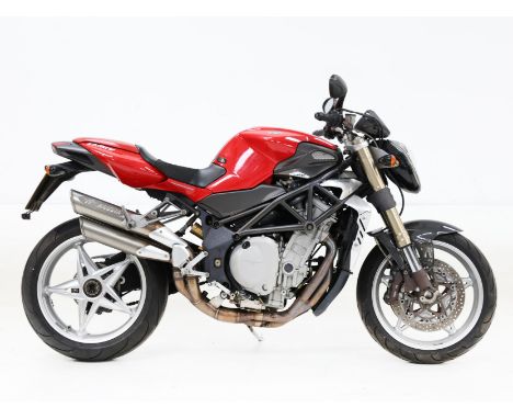 Property of a deceased's estate2006 MV Agusta Brutale 750 SRegistration no. YJ56 VOVFrame no. ZCGF411AA4V003541Engine no. F4A