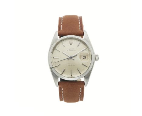 Rolex, a stainless steel Oysterdate Precision wrist watch, circa 1975, reference 6694, signed manual wind movement calibre 12
