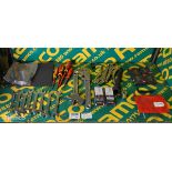 Hand tools - allen keys, measure tape, adjustable wrench, mole grip, screwdrivers, spanners
