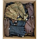 150x British Forces unpaired gloves - mixed styles - mixed sizes