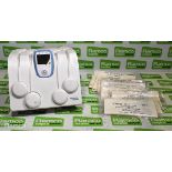 16x Multi-leg bridle sling labels & Chattanooga electrotherapy unit